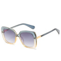 Flat Top Oversized Square  sun glasses 2020 new arrivals retro fashion shades designer plastic uv400 sunglasses Women 1921